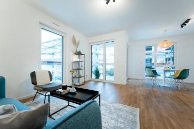 .So schön! Exklusive 3 Zimmer-Wohnung mit Balkon in Bad Nauheim, An den Streuobstwiesen 55b.