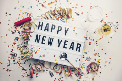 Happy 2019! Wir wünschen Ihnen ein glückliches neues Jahr!