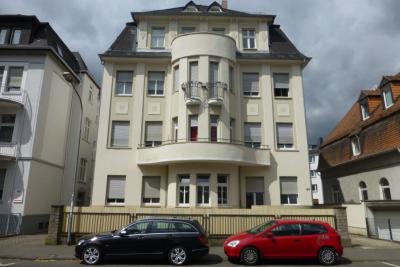 .Mit Balkon mitten in der Stadt: Charmante 2 Zimmer-Wohnung in Gießen, Bismarckstr. 44.