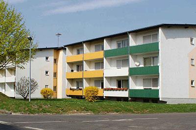 .Nur für Studierende: Großes 1 Zimmer-Apartment mit überdachtem Balkon in Gießen, Rödgener Str. 85.