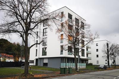.In idealer Lage zum Marburger Bahnhof: Moderne, schöne 1 Zimmer-Wohnung mit Balkon, Neue Kasseler Str. 12f.