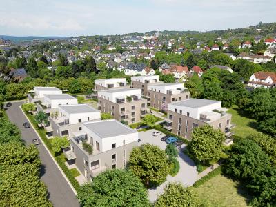 .Mit Balkon und in toller Lage: Moderne, helle und schöne 2 Zimmer-Wohnung in gehobenem Wohnkomplex in Wetzlar, Ludwig-Erk-Str. 1g.