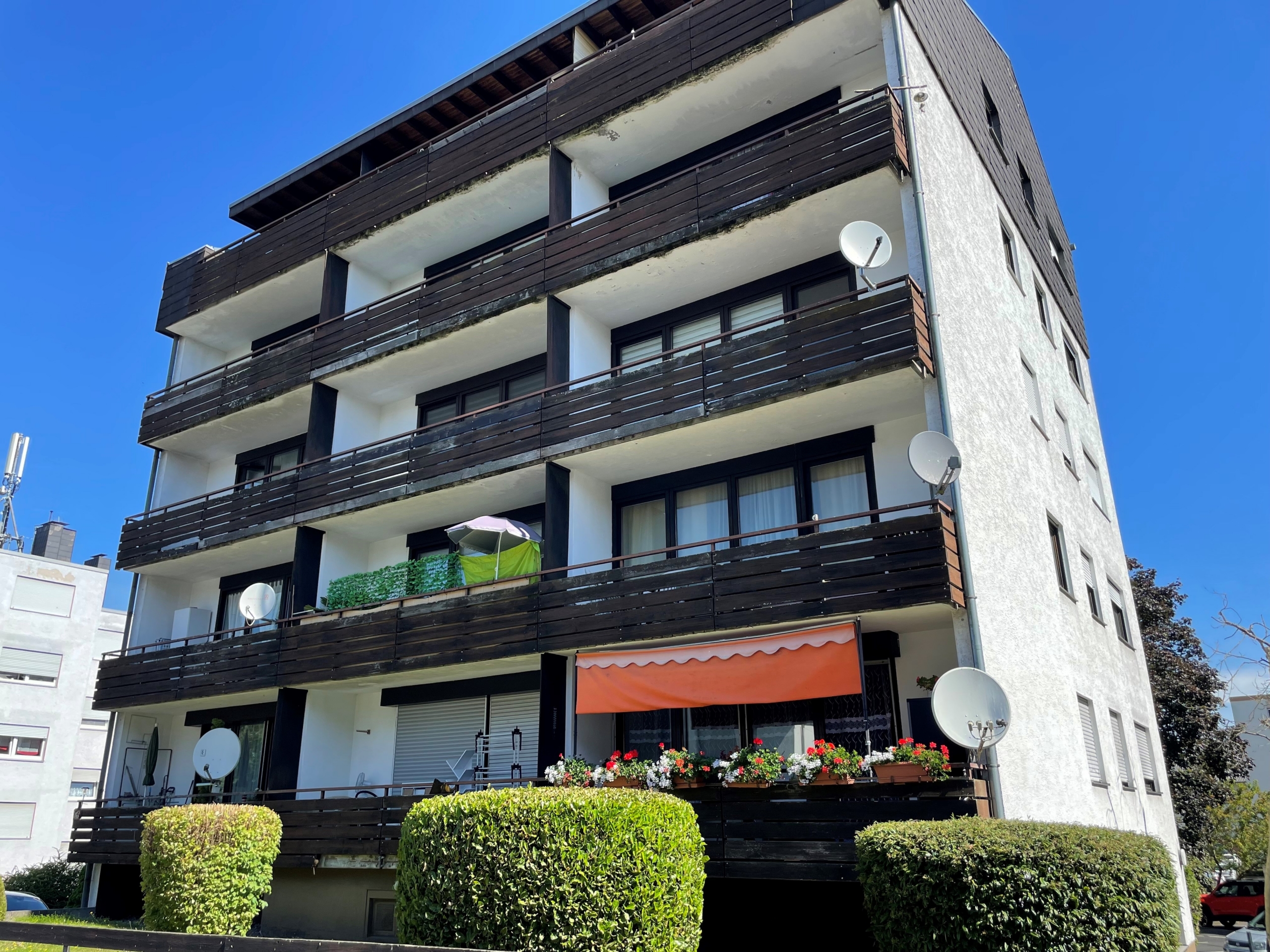 Helle und großzügige 1 Zimmer-Wohnung mit Balkon in ruhiger Lage, Hinter der Platte 2, Fernwald